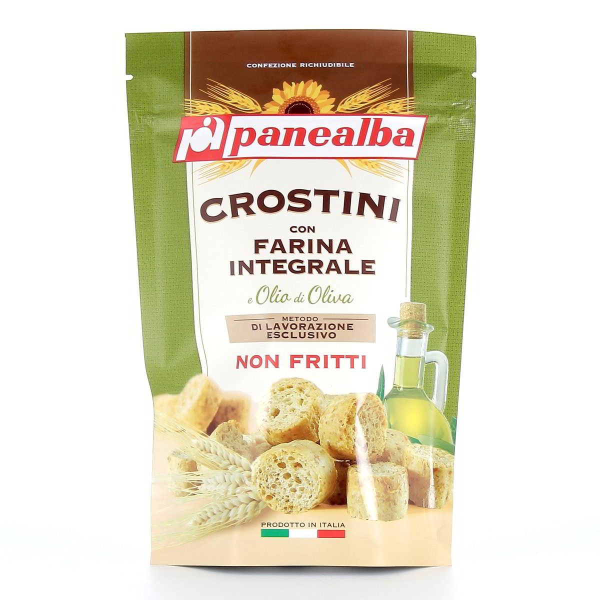 Panealba Crostini Con Farina Integrale E Olio Di Oliva Non Fritti 80 g