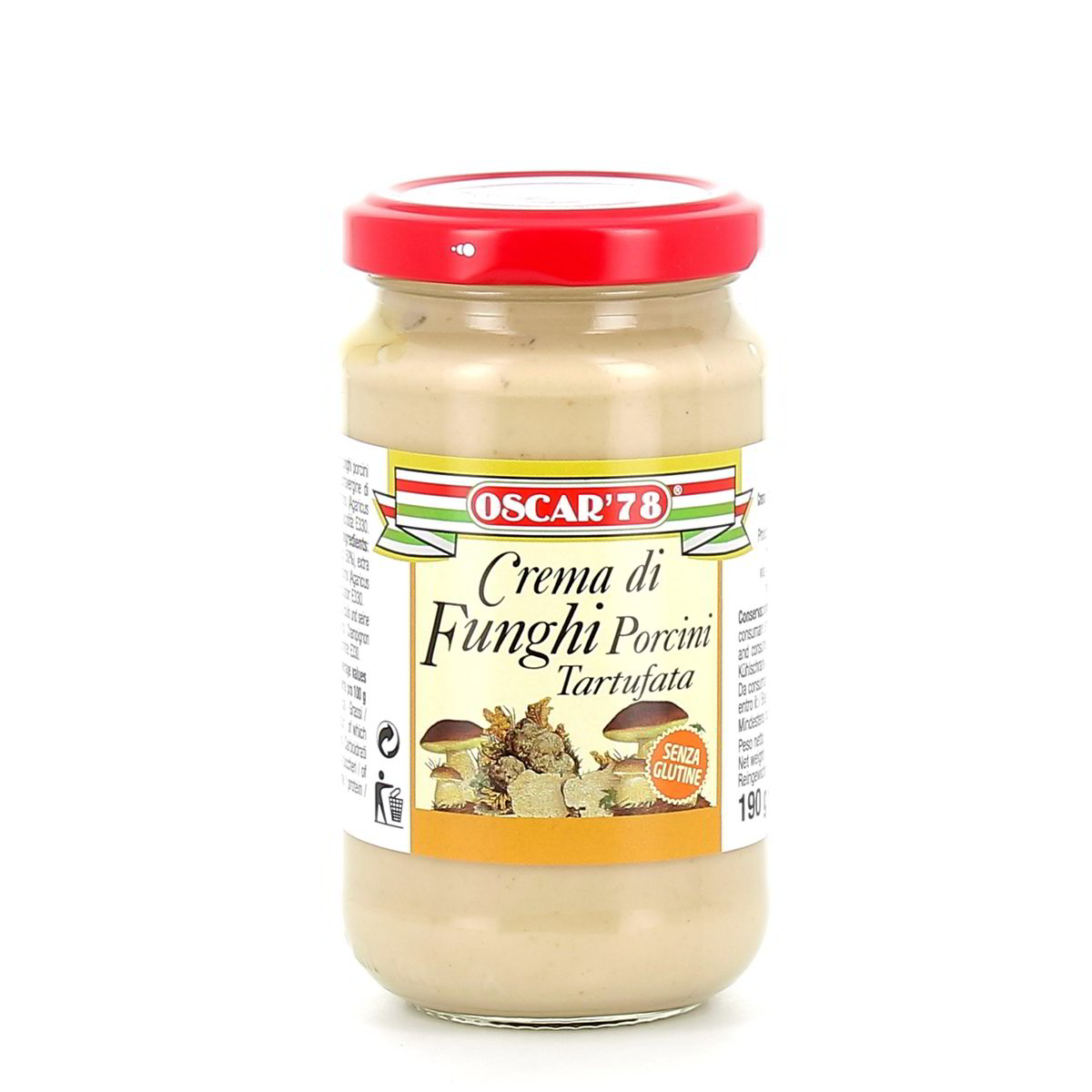 Oscar'78 Crema Di Funghi Porcini Tartufata 190 g