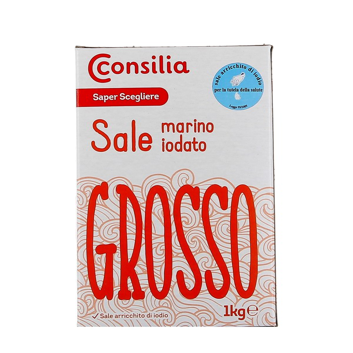 Consilia Sale Marino Iodato Grosso 1 kg