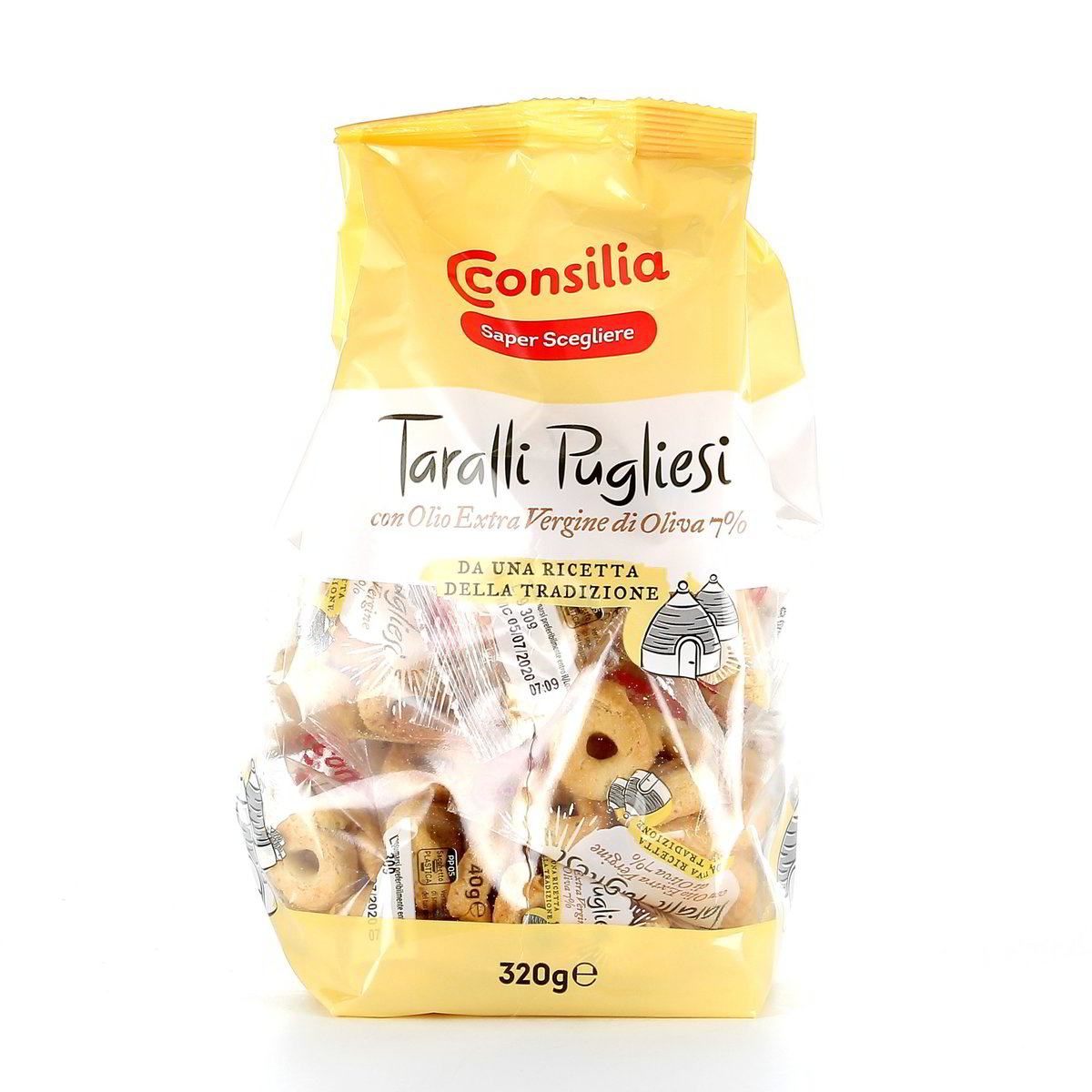 Consilia Taralli Pugliesi Con Olio Extra Vergine Di Oliva 240 g