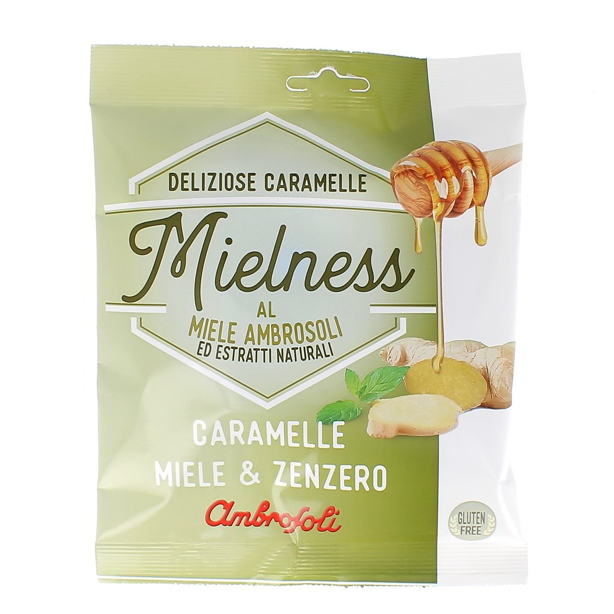 Ambrosoli Caramelle Miele & Zenzero 90 g