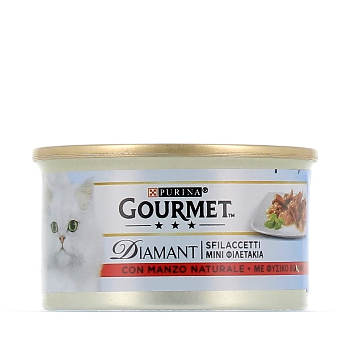 Purina Gourmet Diamant Sfilaccetti Con Manzo 85 g