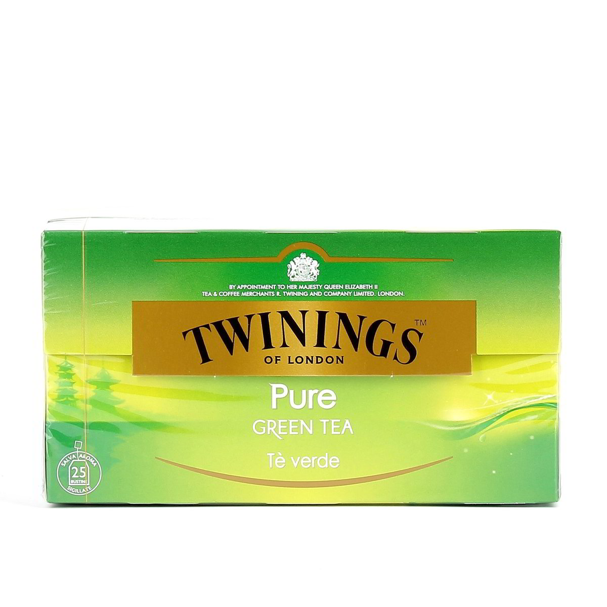 Twinings Tè Verde Pure Green Tea 25 Filtri 50 g