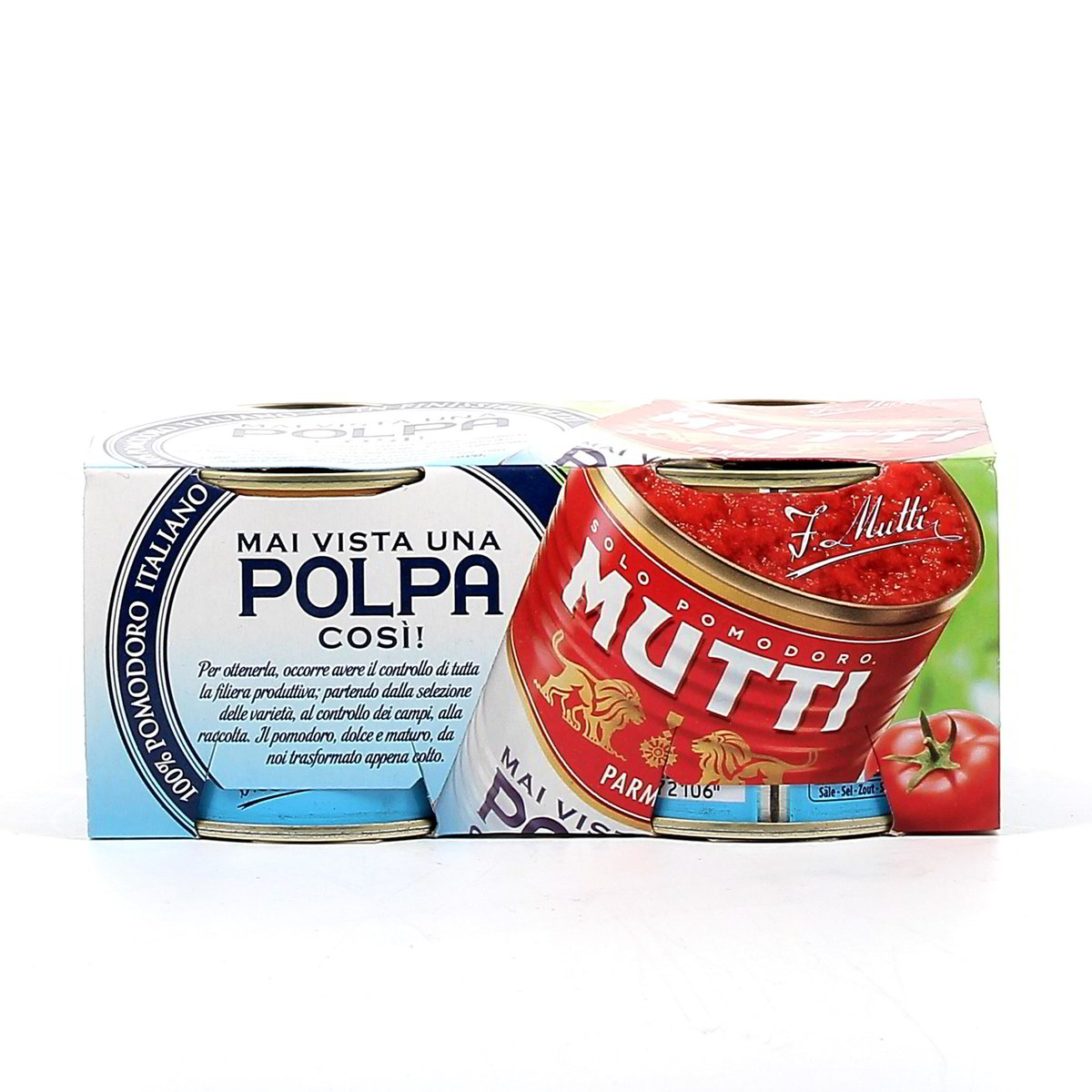 Mutti Polpa 100% Pomodoro Italiano 2x210 g