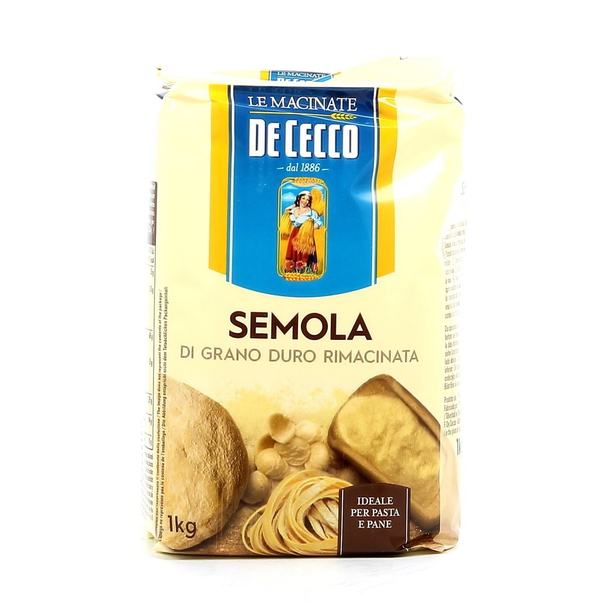 DE Cecco Semola Rimacinata Di Grano Duro 1 kg