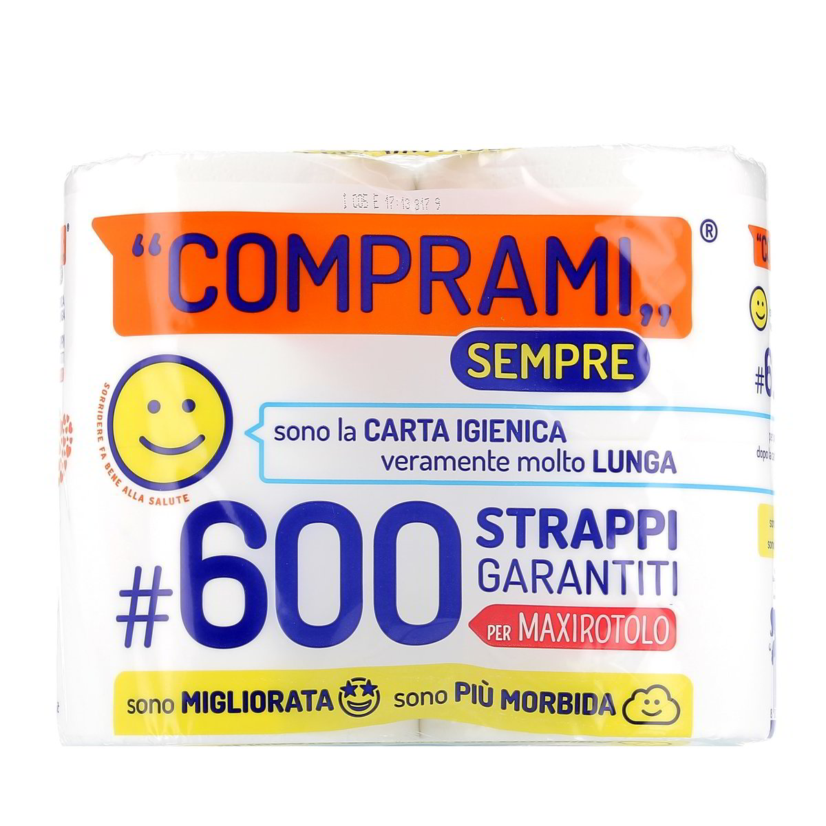 Perla Carta Igienica Compatta Comprami 4 rotoli
