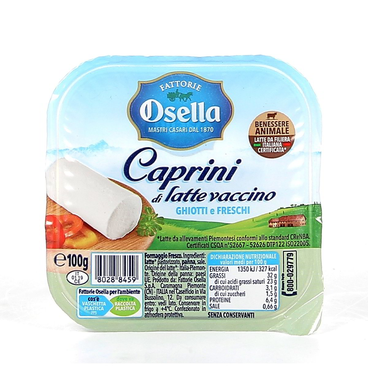 Osella Caprini Di Latte Vaccino 100 g