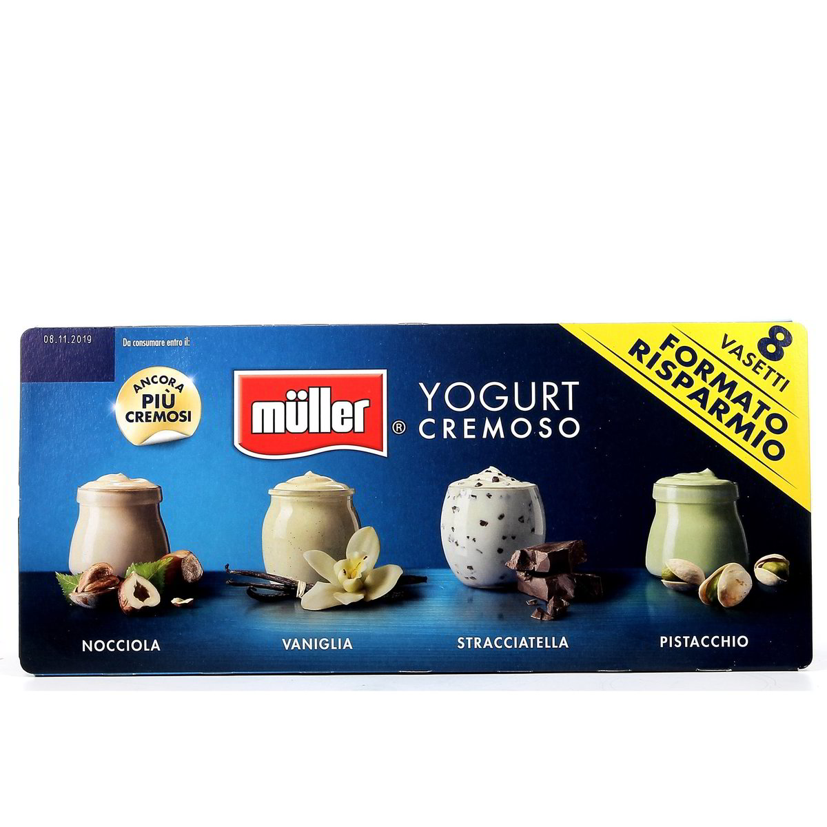 Müller Yogurt Cremoso Gusti Assortiti 8x125 g