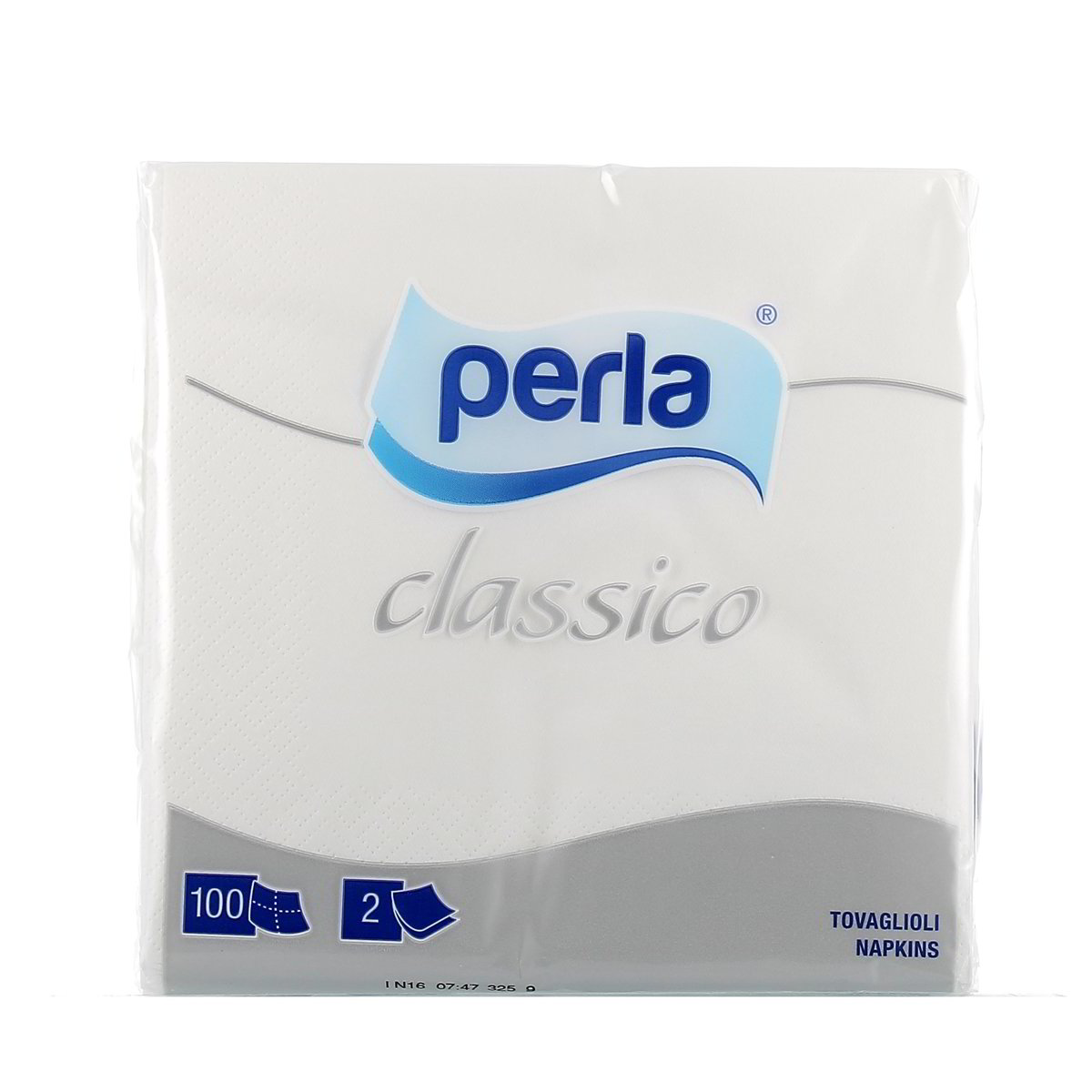 Perla Tovaglioli Classici 2 Veli 100 pezzi