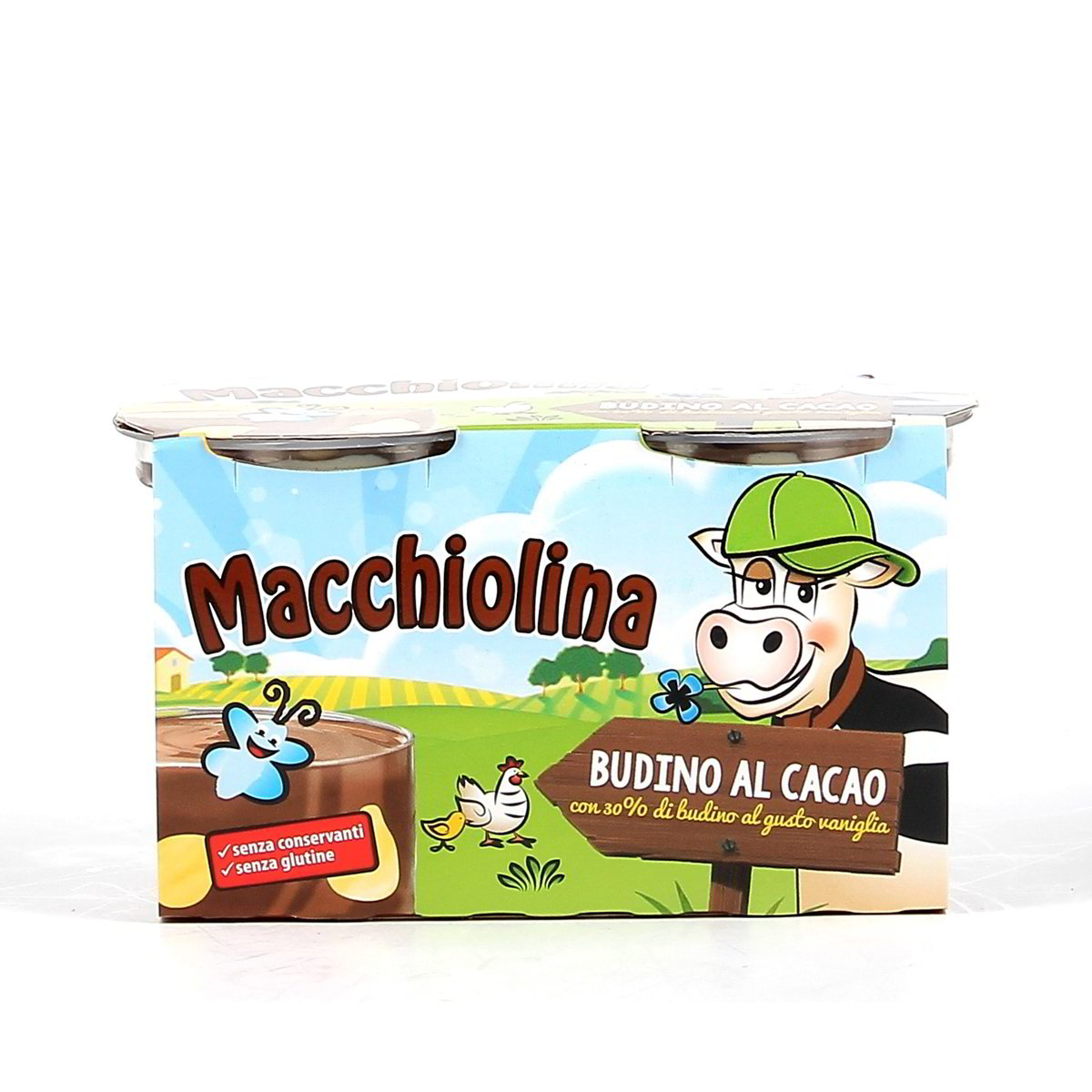Macchiolina Budino Al Cacao 2x125 g.