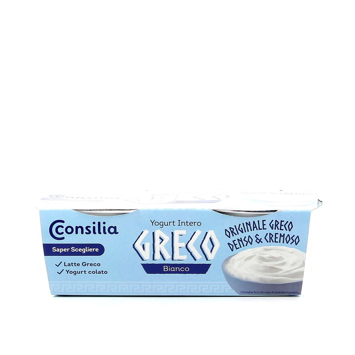 Consilia Yogurt Intero Greco Bianco 2x150 g