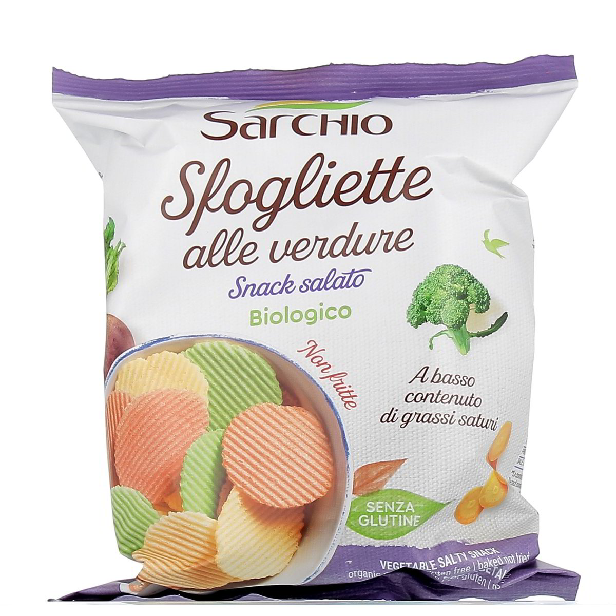 Sarchio Sfogliette Alle Verdure Senza Glutine Bio 55 g