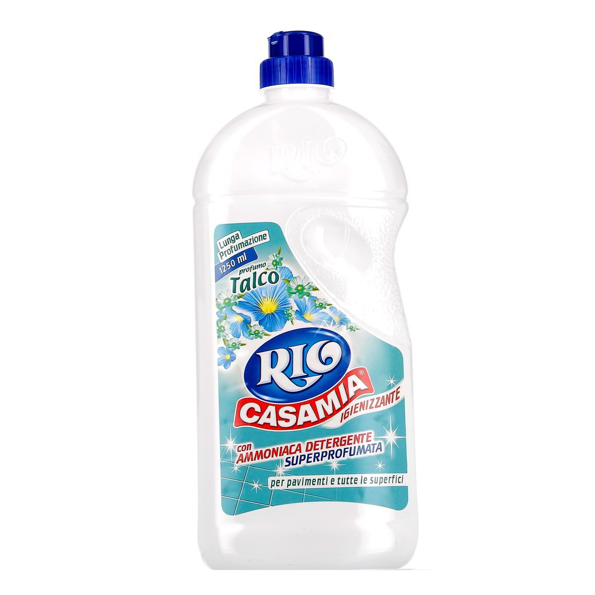 RIO Casamia Detergente Igienizzante Con Ammoniaca Profumo Talco 1250 ml