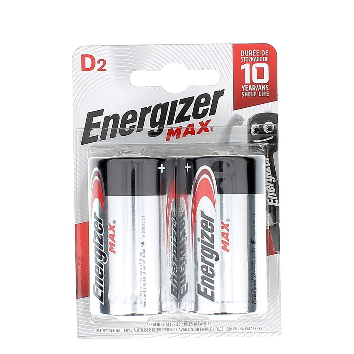 Energizer Max D 2 pezzi