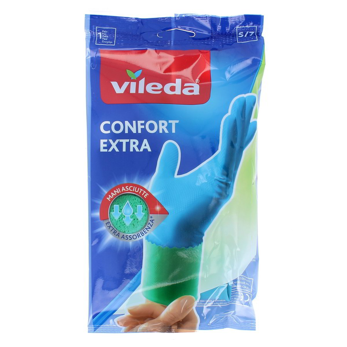 Vileda Confort Extra Taglia S 1 paio