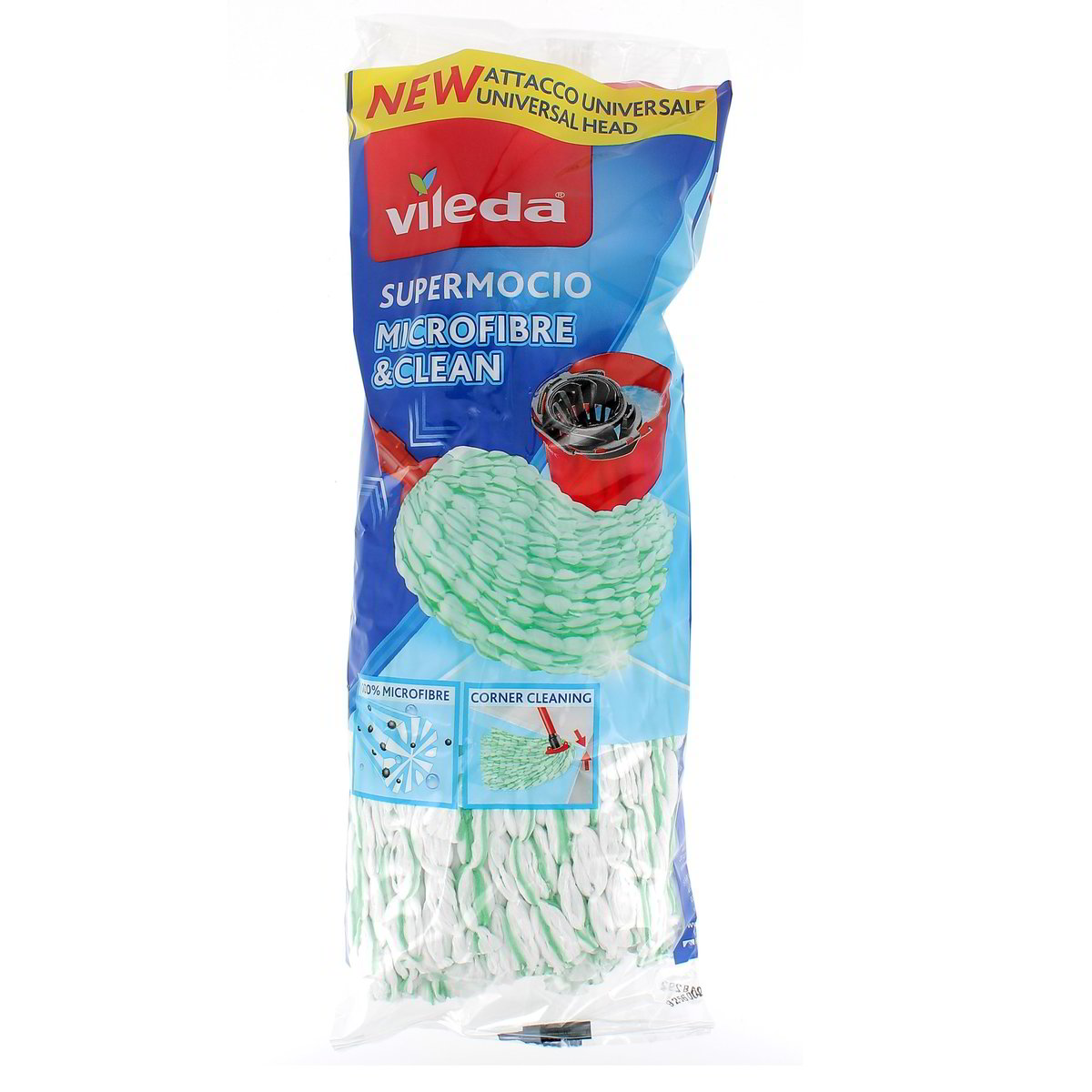 Vileda Super Mocio Fiocco Microfibre&Clean 1 pezzo