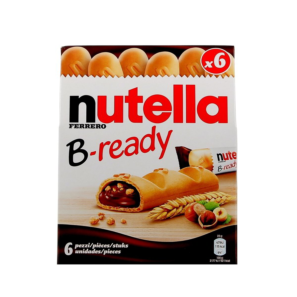 Ferrero NUTELLA B-READY x6 132 g