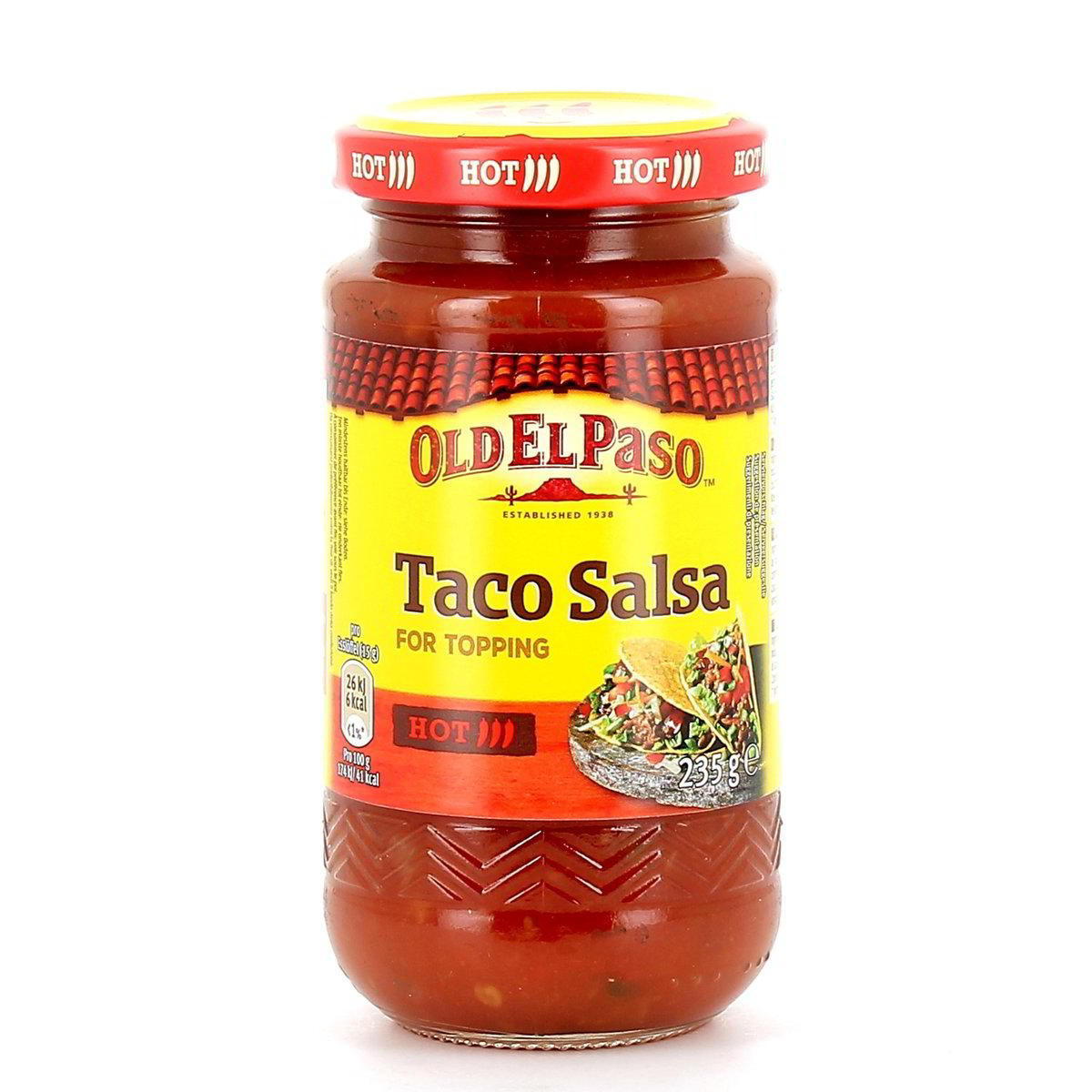 OLD EL Paso Taco Salsa Hot 235 g