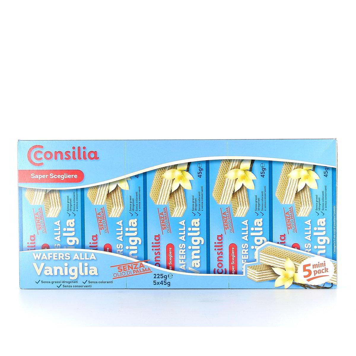 Consilia Wafers Alla Vaniglia 225 g