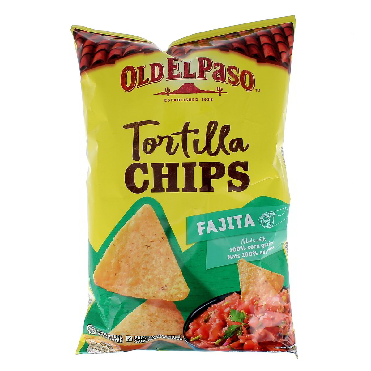OLD EL Paso Tortilla Chips Fajita 185 g