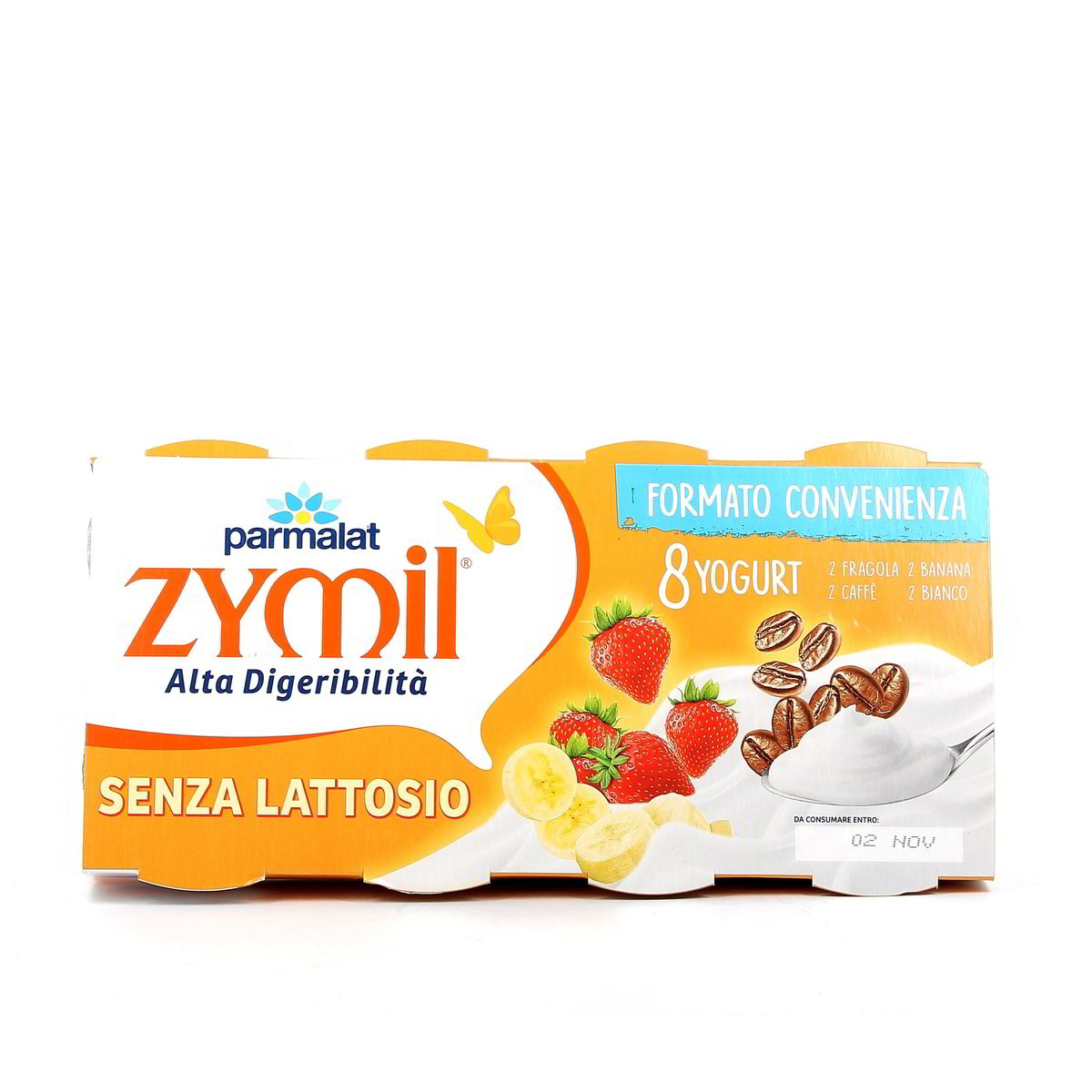 Parmalat Zymil Yogurt Senza Lattosio Gusti Assortiti 8x125 g