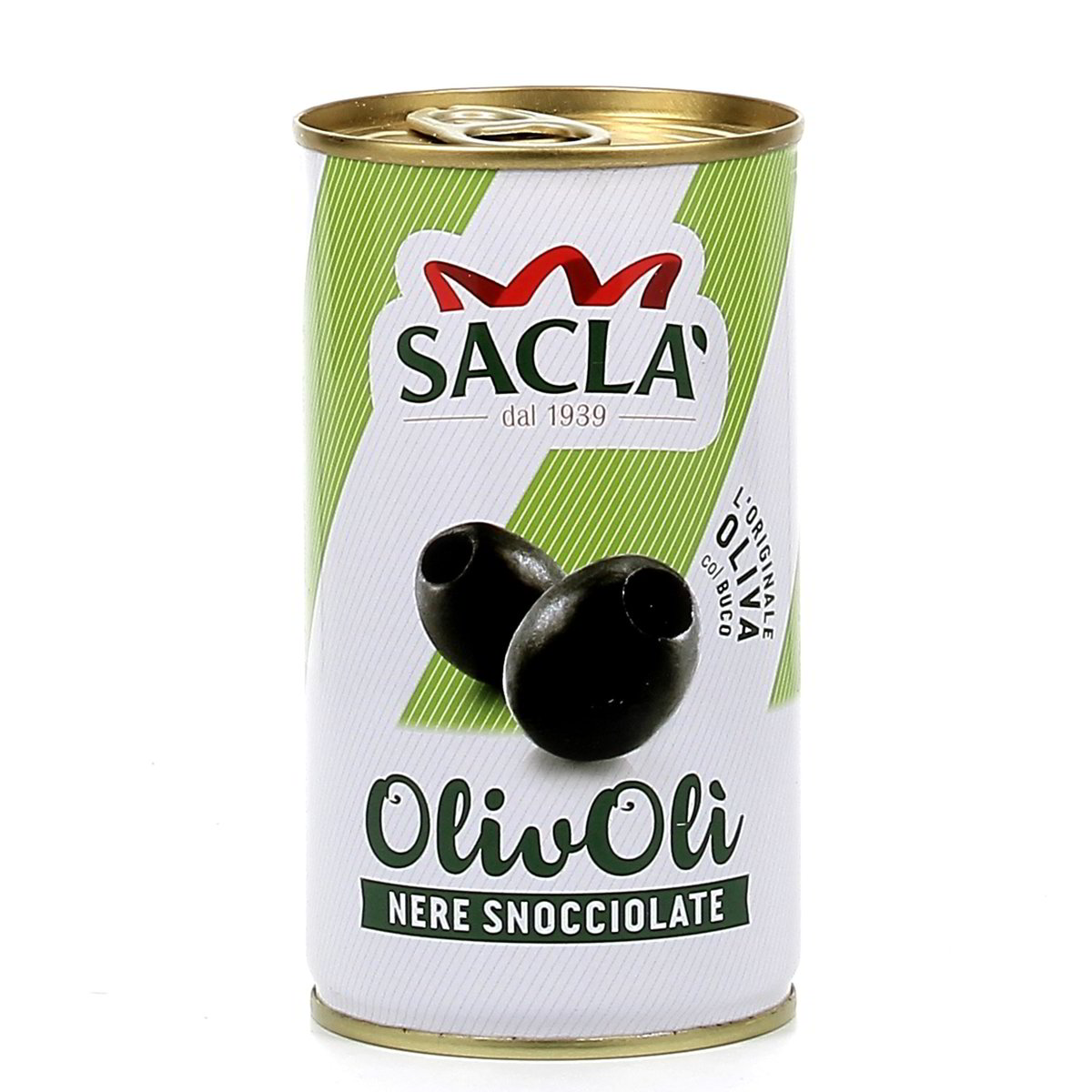 Saclà Olive Nere Denocciolate 330 g - sgocciolato 150 g