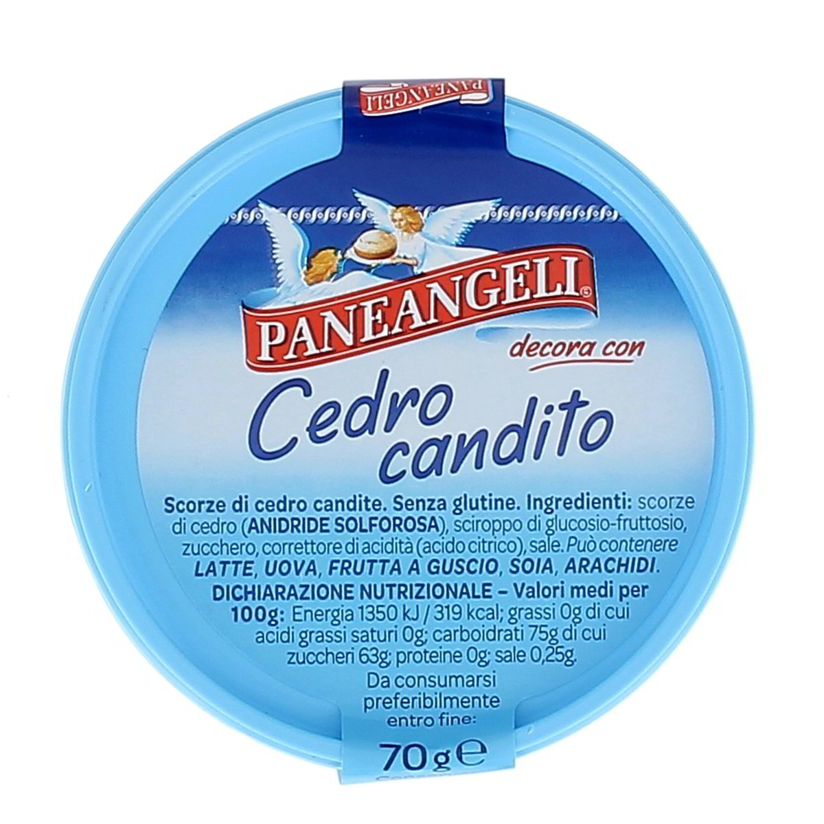 Paneangeli Cedro Candito 70 g