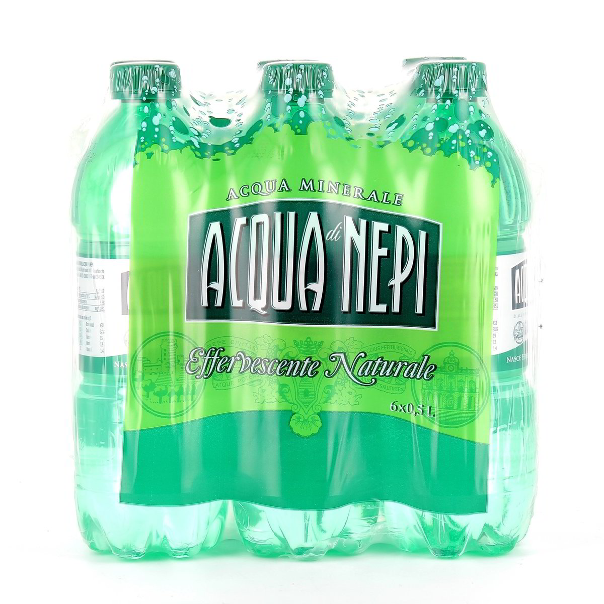 Acqua di Nepi Acqua Effervescente Naturale 6 bottiglie PICCOLE da 500 ml