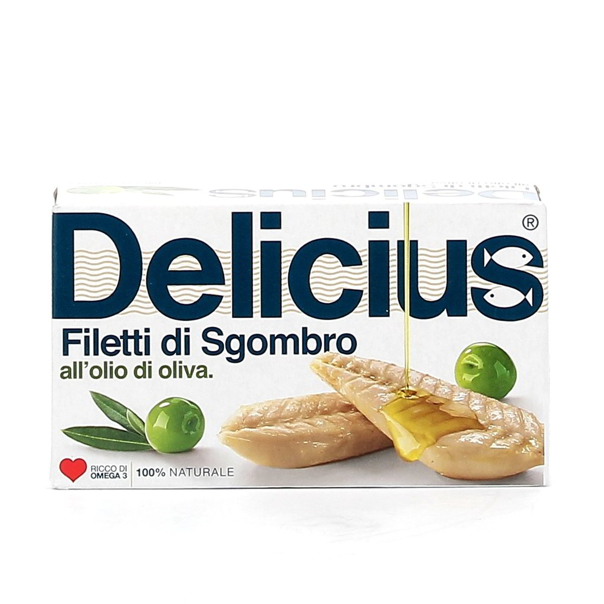 Delicius Filetti Di Sgombro All'olio Di Oliva 125 g - sgocciolato 90 g