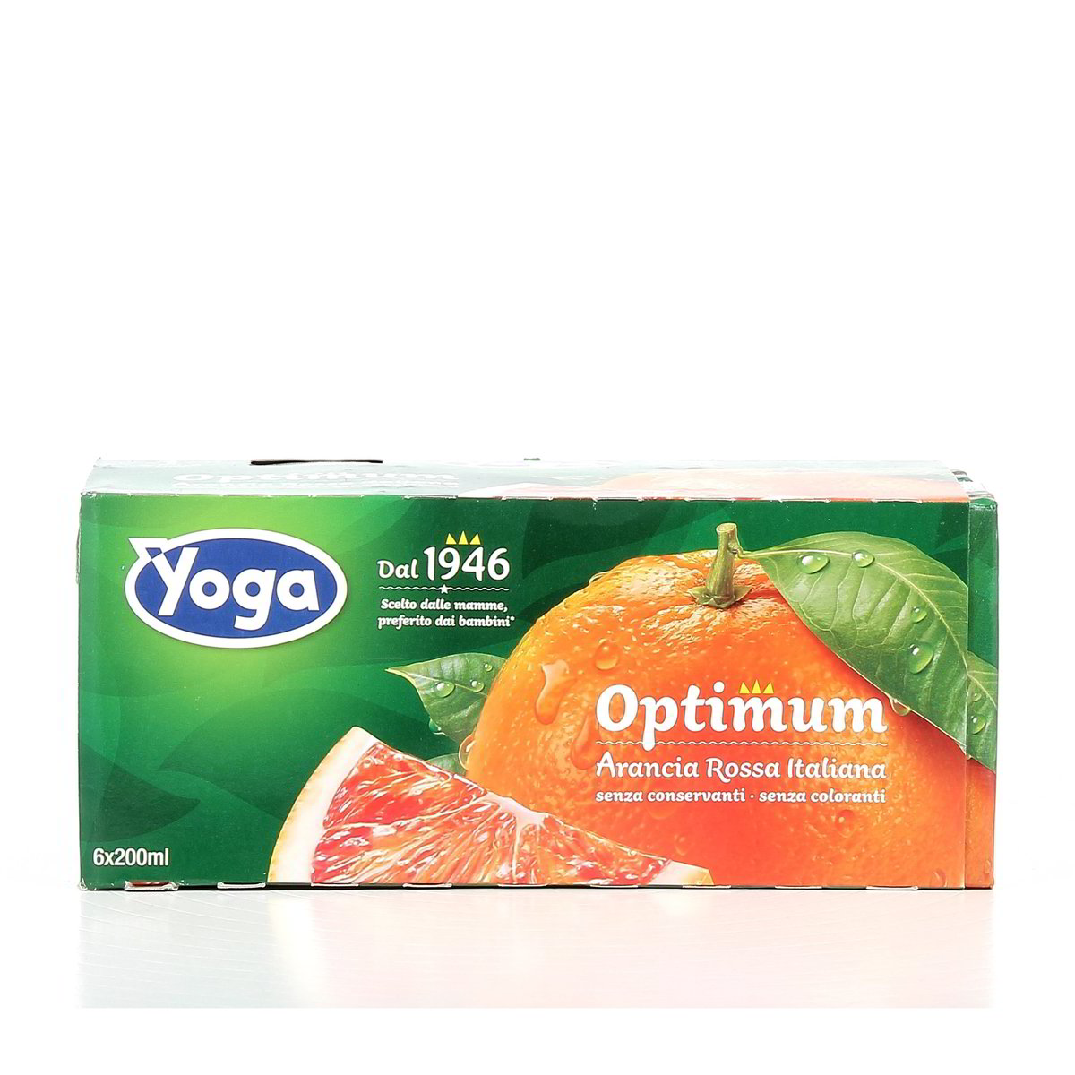 Yoga Succo Optimum Arancia Rossa 6x20 cl