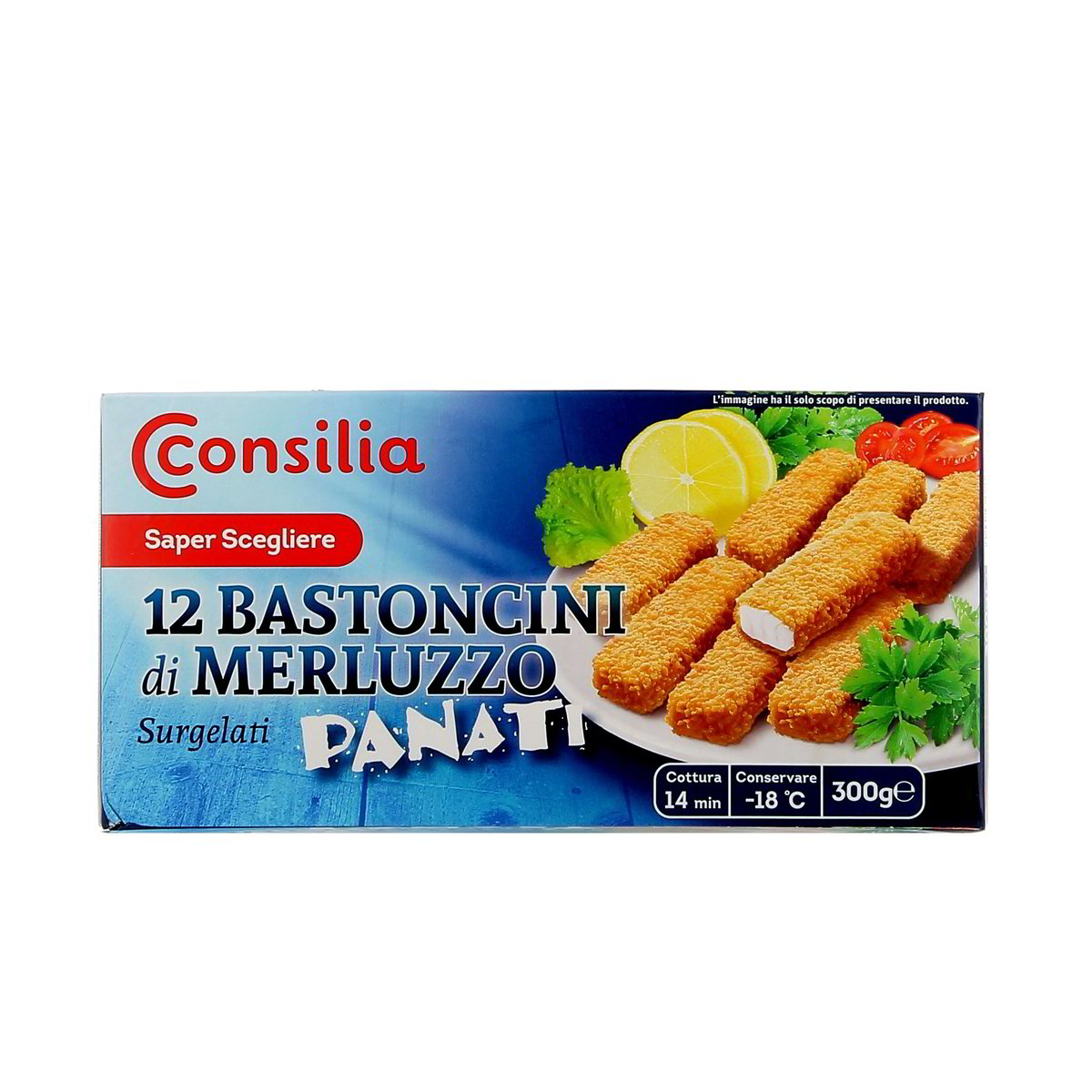 Consilia 12 Bastoncini Di Merluzzo Panati 300 g