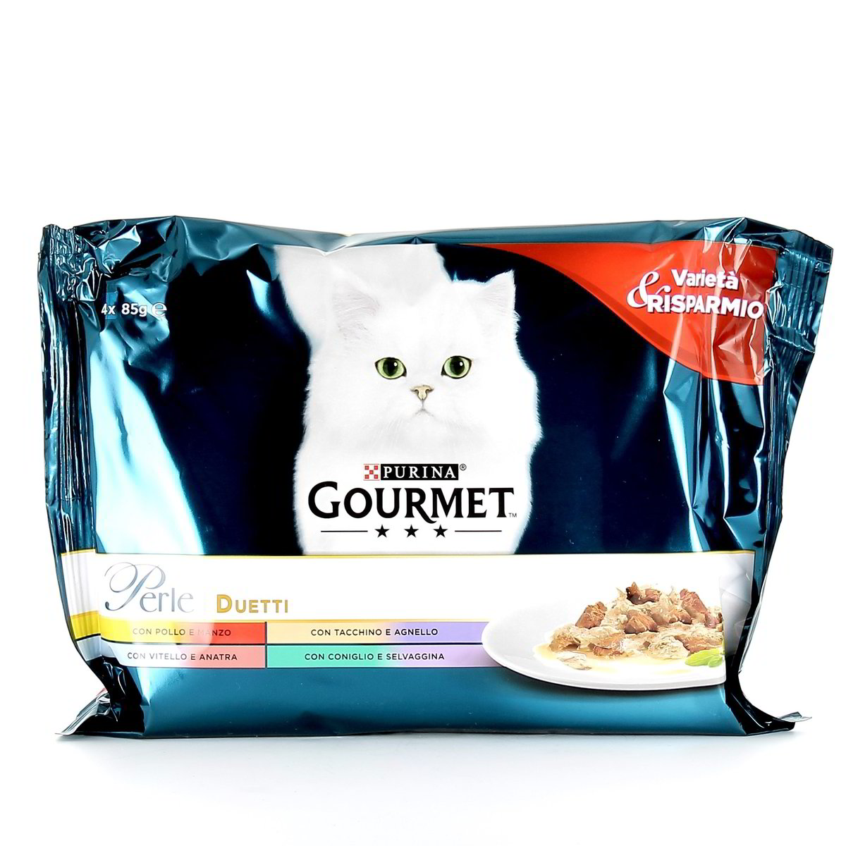 Purina GOURMET PERLE DUETTI x4 340 g