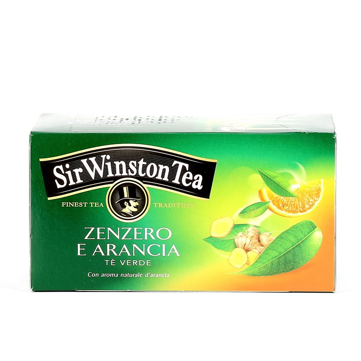 SIR Winston TEA Tè Verde Zenzero E Arancia 20 Filtri 35 g
