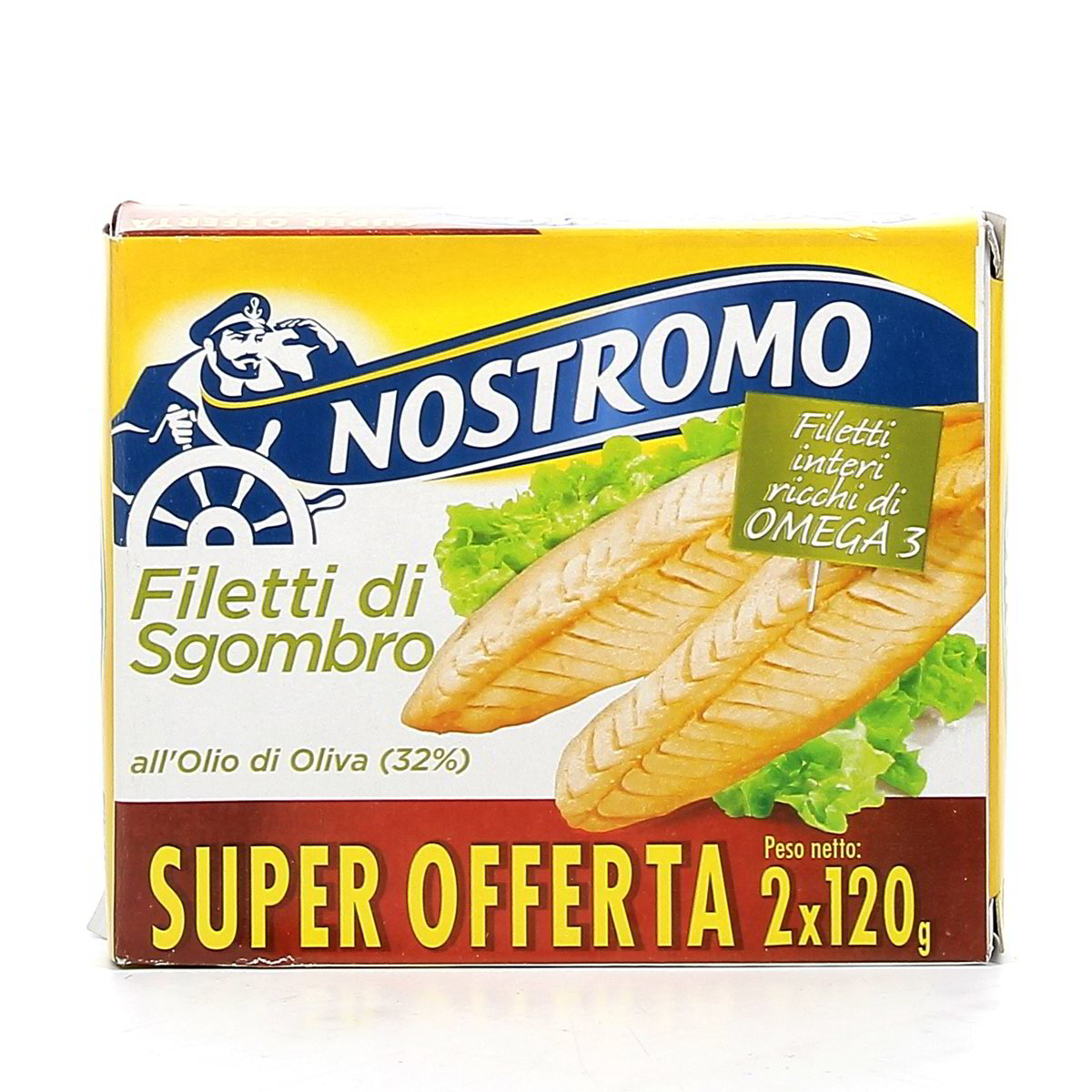 Nostromo Filetti Di Sgombro All'olio Di Oliva 2x120 g - sgocciolato 2x82 g