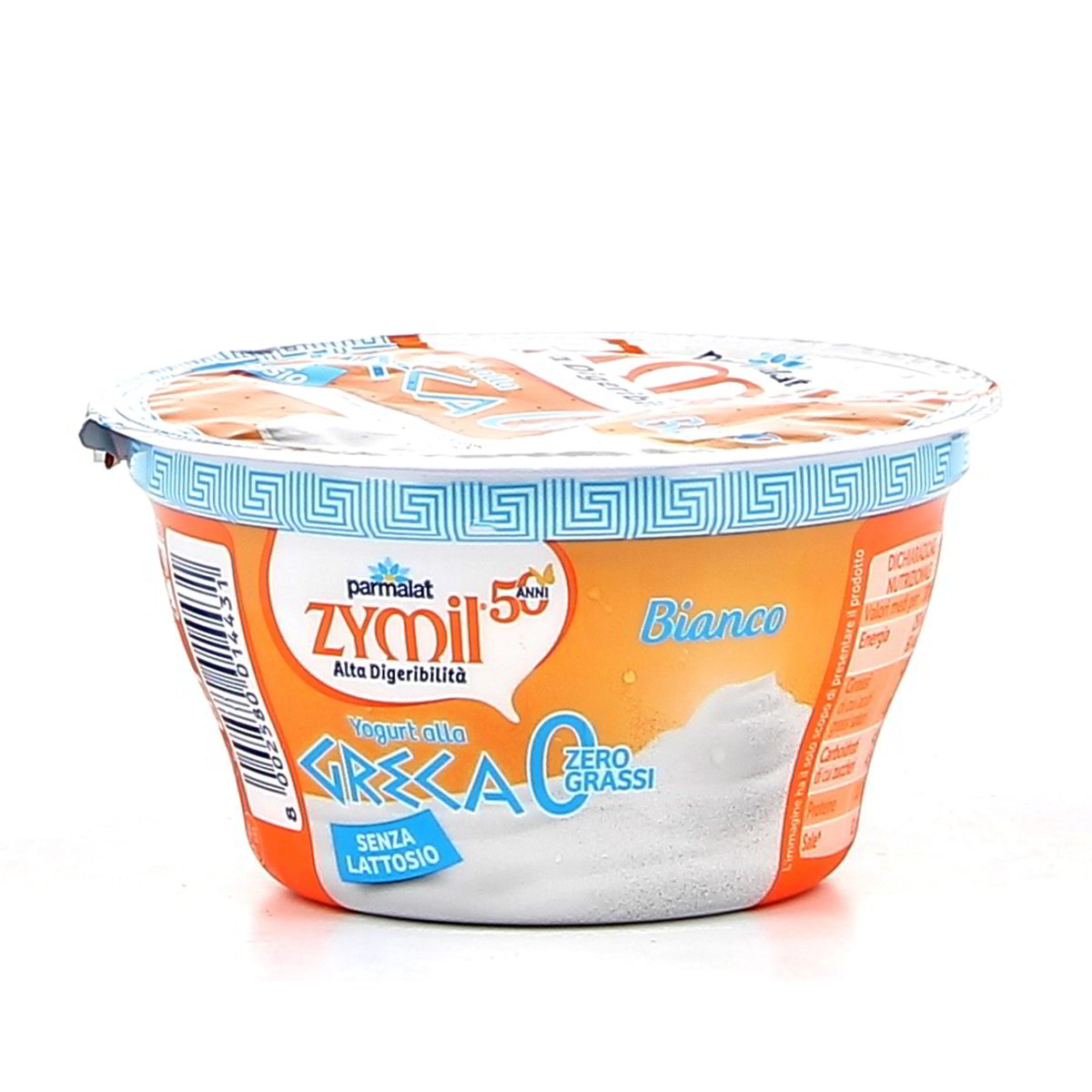 Parmalat Zymil Yogurt Alla Greca 0% Grassi Bianco Senza Lattosio 150 g