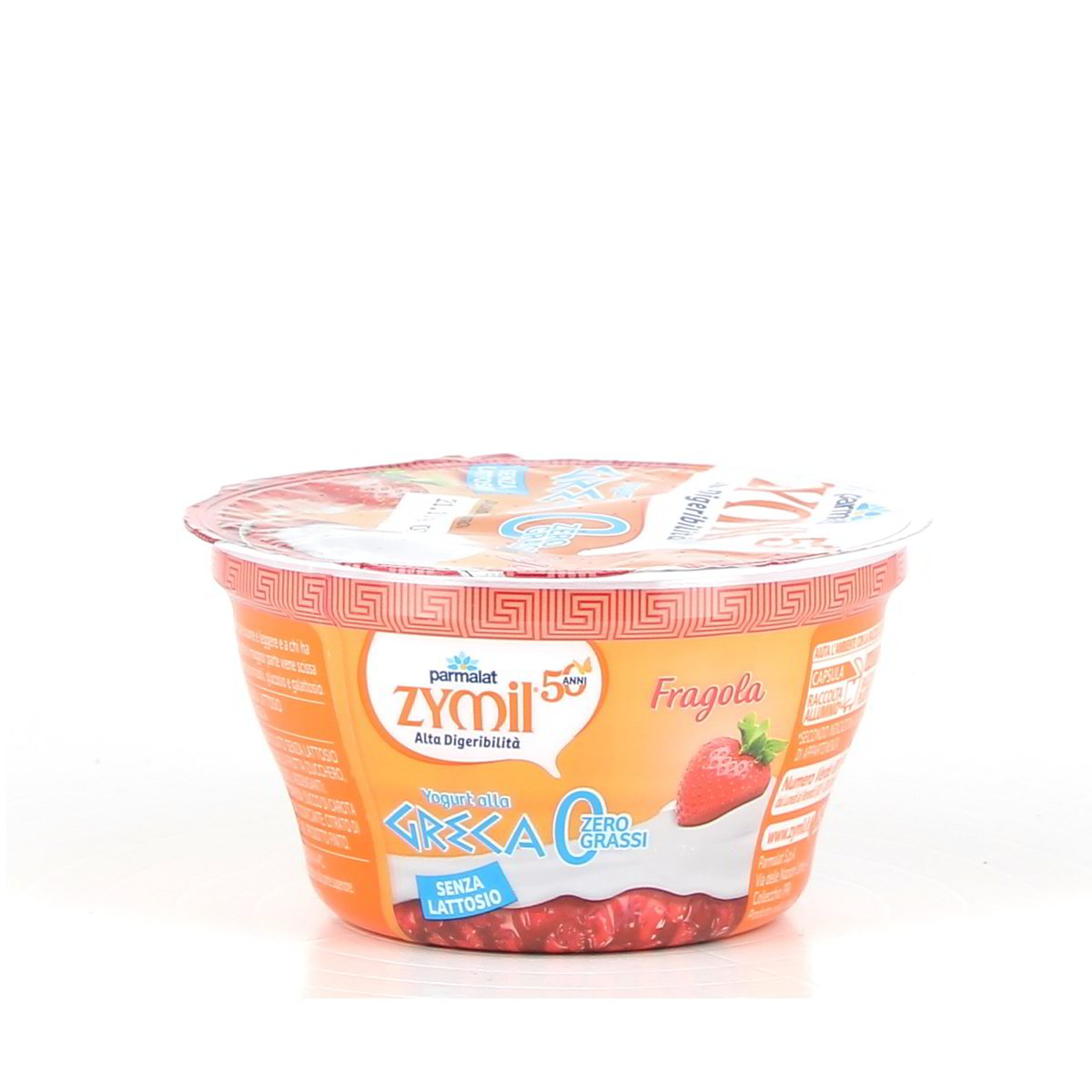 Parmalat Zymil Yogurt Alla Greca 0% Grassi Fragola Senza Lattosio 150 g