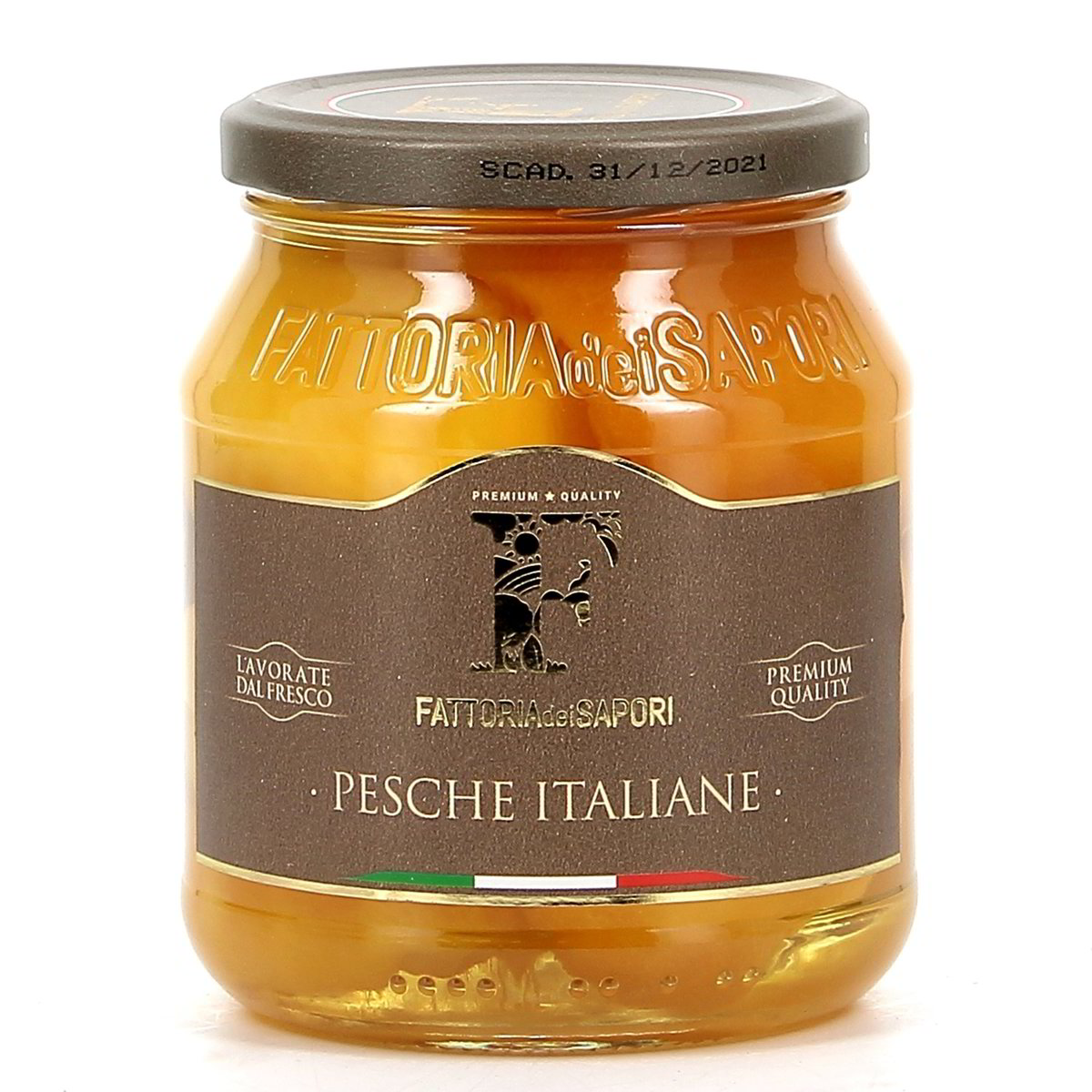 Fattoria dei Sapori Pesche Italiane 615 g - sgocciolato 380 g
