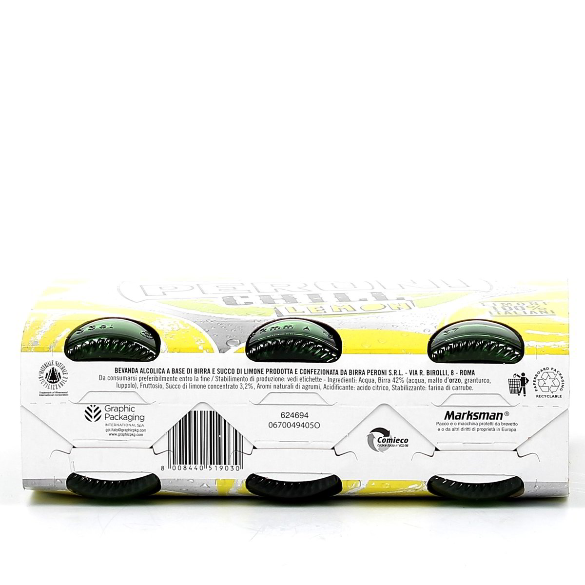 Peroni Birra Chill Lemon 3x33 cl — immagine 3