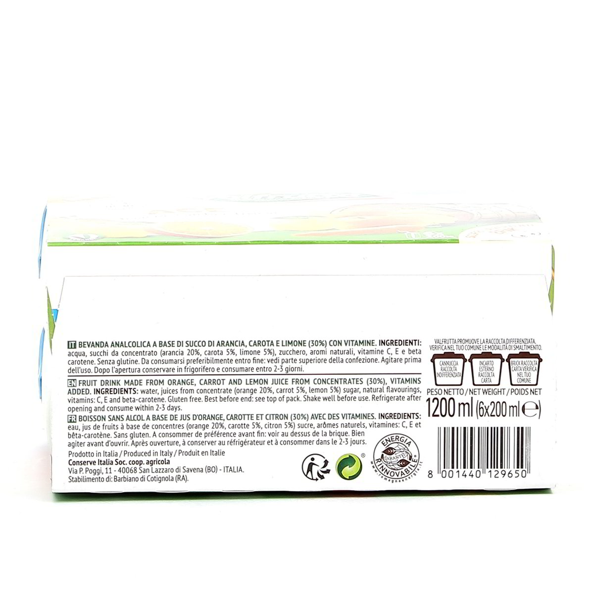 Valfrutta ACE 6x200 ml — immagine 3