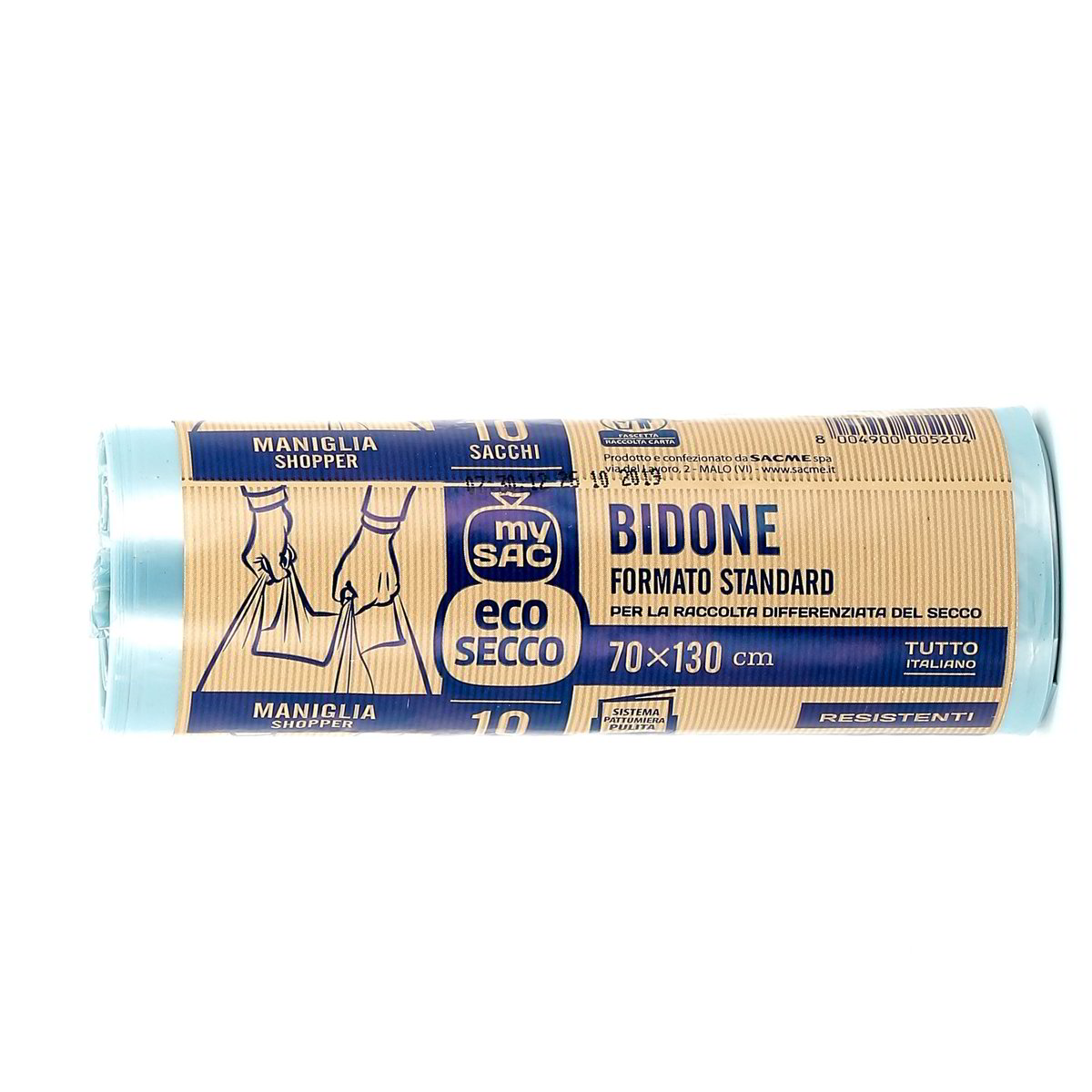 Sacme MY SAC ECO SECCO BIDONE STANDARD 70x130 10 pezzi