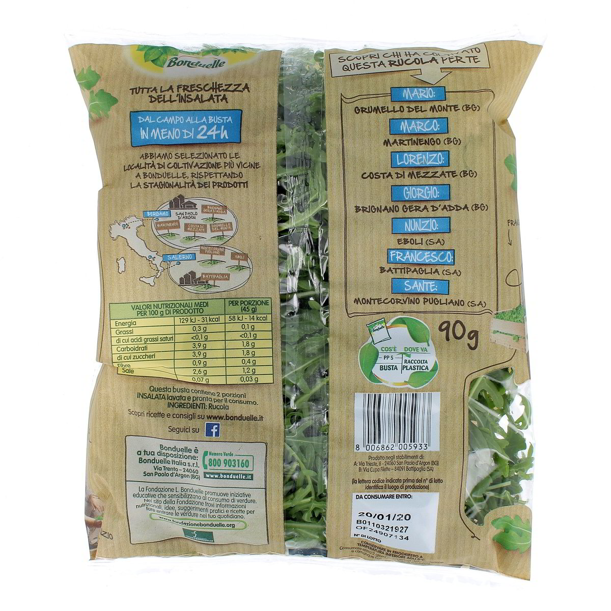 Bonduelle Rucola 90 g — immagine 3