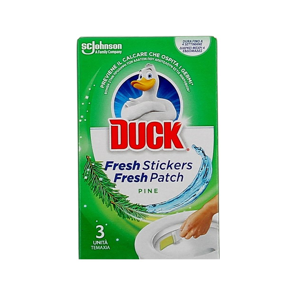 Duck FRESH STICKERS WC PROFUMAZIONI ASSORTITE x 3 1 pezzo