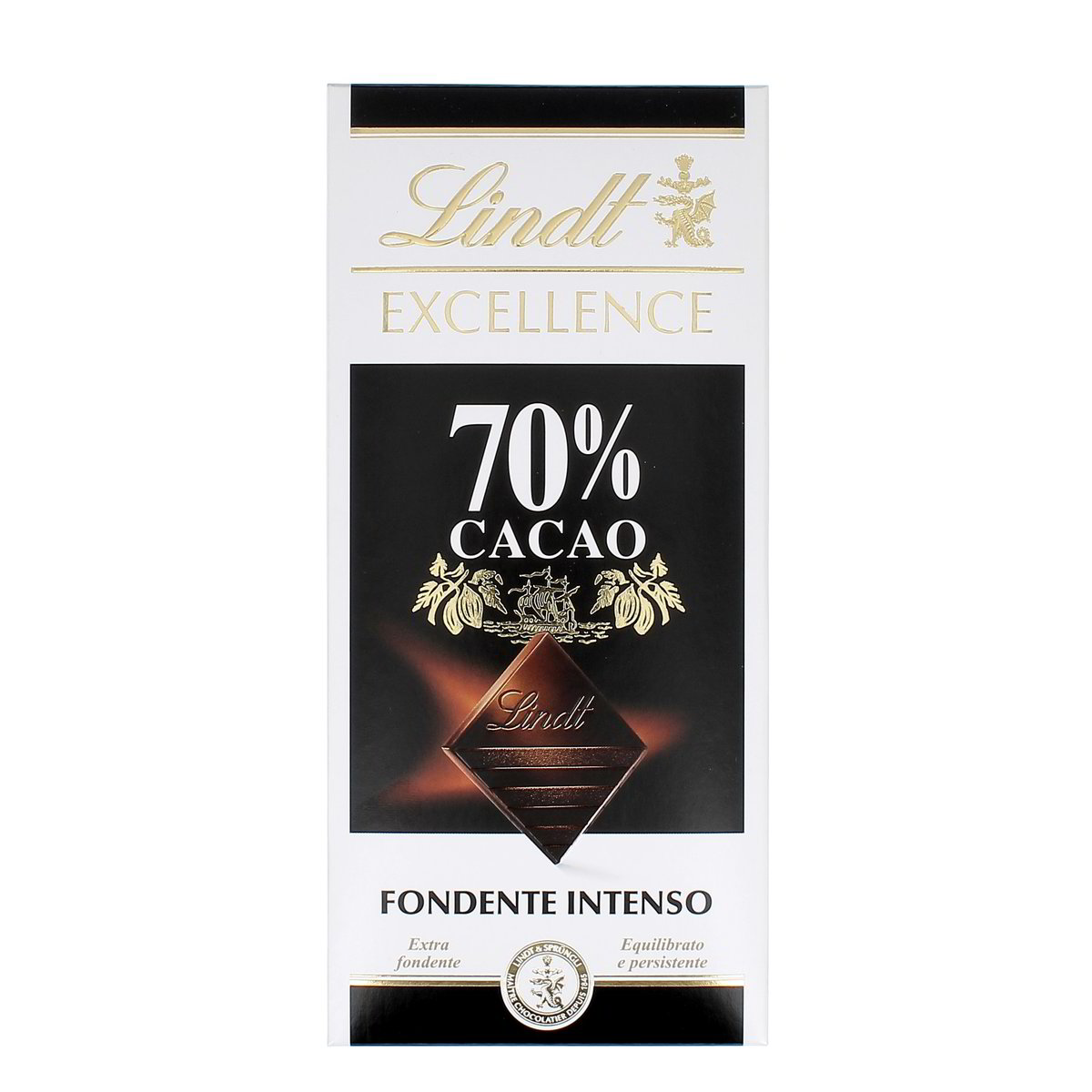 Lindt Excellence 70% Cacao Fondente Intenso 100 g