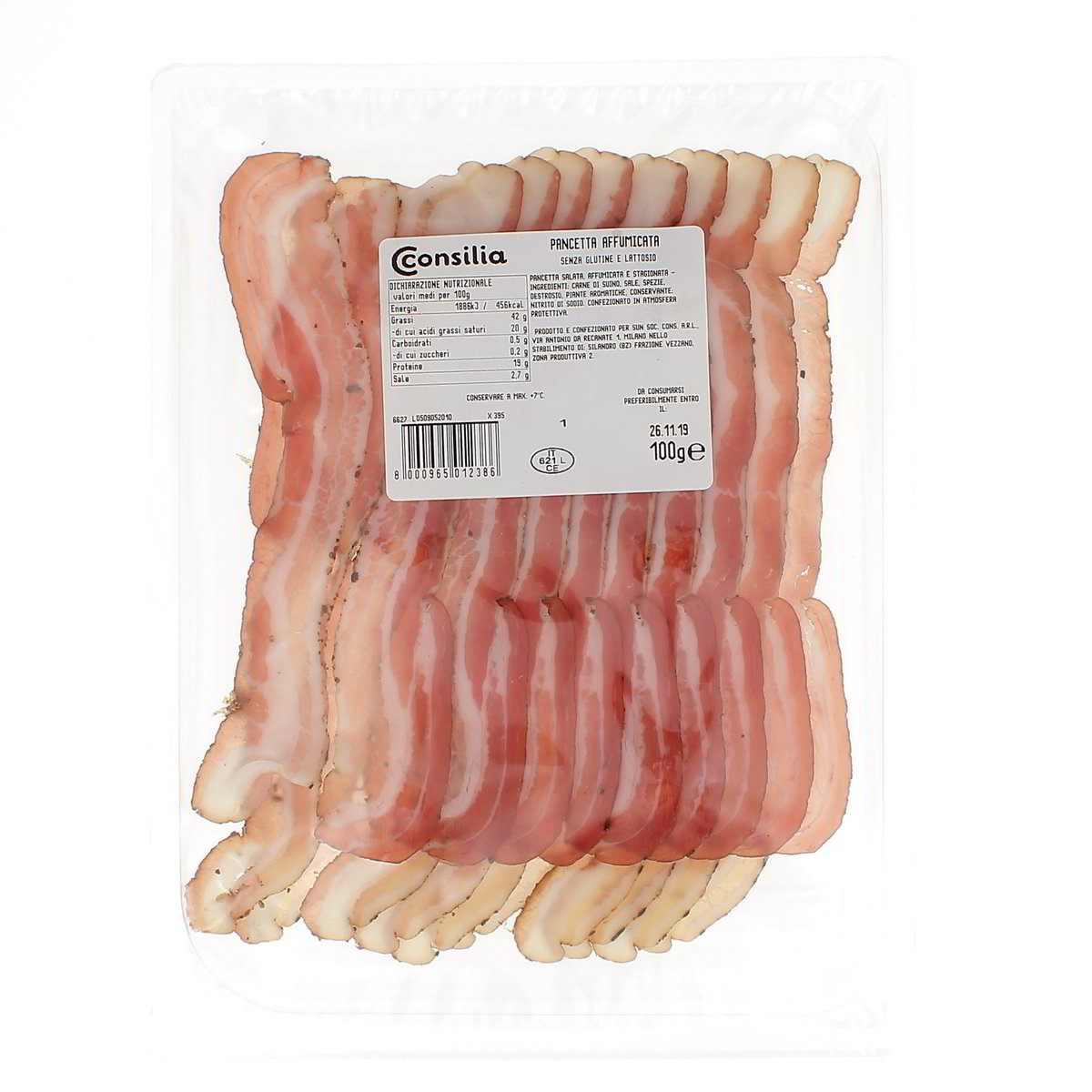 Consilia Pancetta Affumicata 100 g
