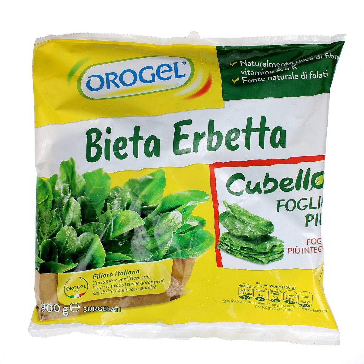 Orogel Bieta Erbetta Cubello Foglia Più 900 g