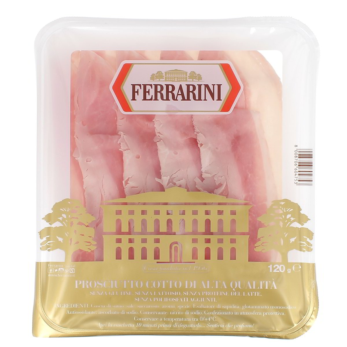 Ferrarini Prosciutto Cotto 120 g