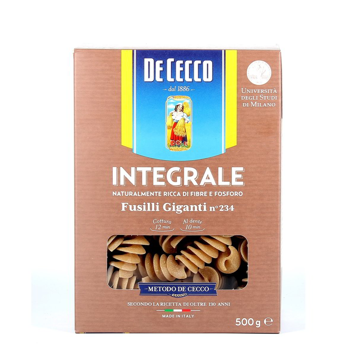 DE Cecco Fusilli Giganti Integrali N.234 500 g