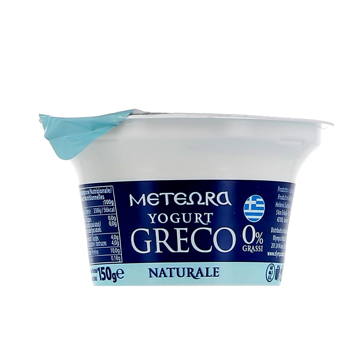 Meteora Yogurt Greco Naturale 0% Grassi 150 g