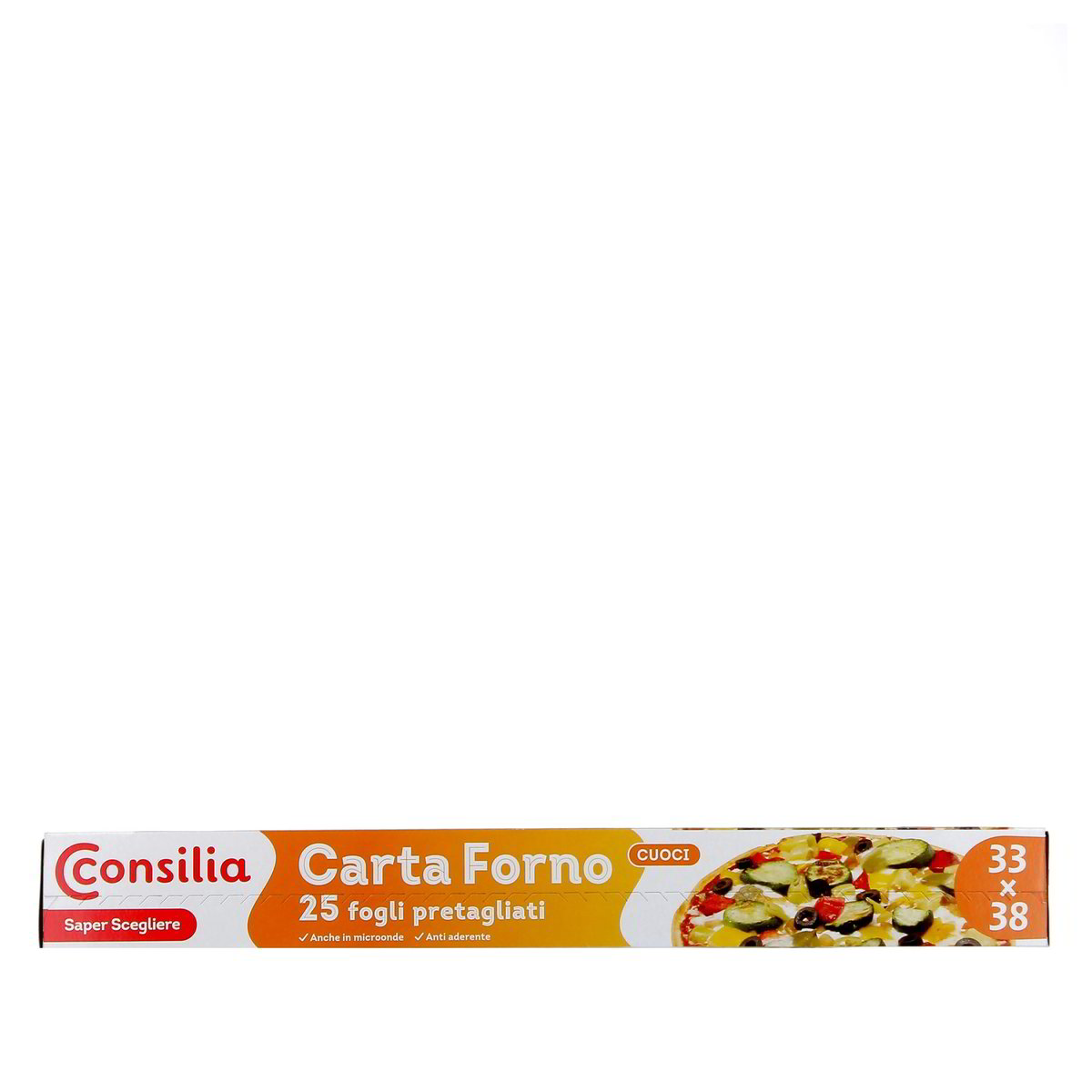 Consilia Carta Forno Pretagliata 25 fogli