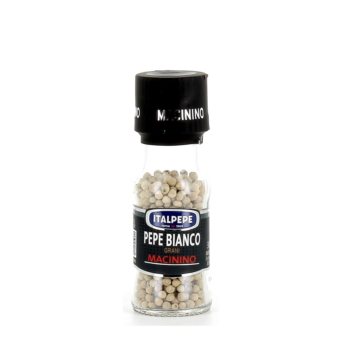 Italpepe Macinino Pepe Bianco Grani 30 g